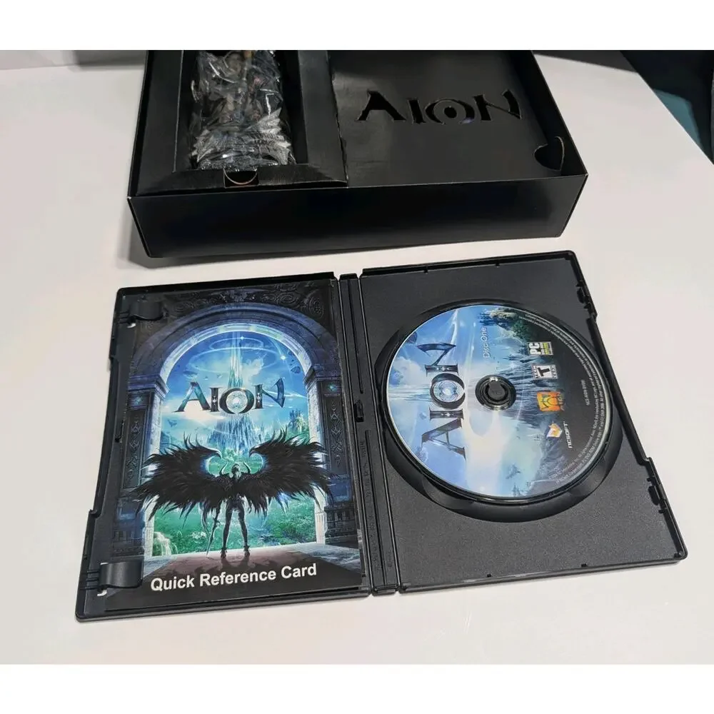 AION‎ Limited Collector’s Edition PC Game Complete w/ Statue NCSoft